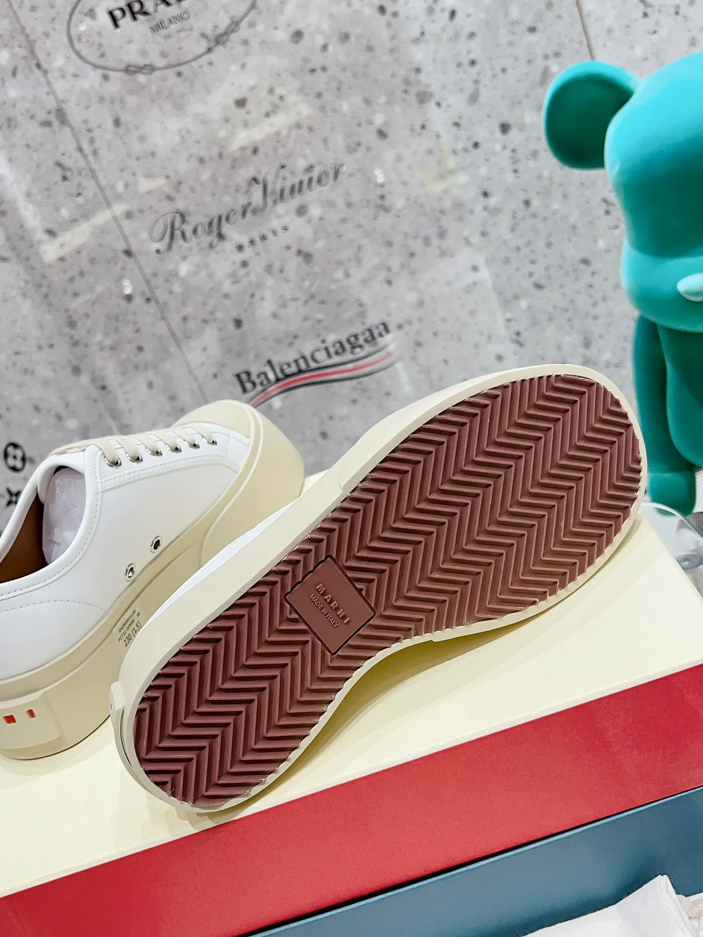 👟👟Ex-factory price 480👟👟 marni big-toe shoes, the latest version, with chip version! New version of outsole, new color, so all colors are in stock!